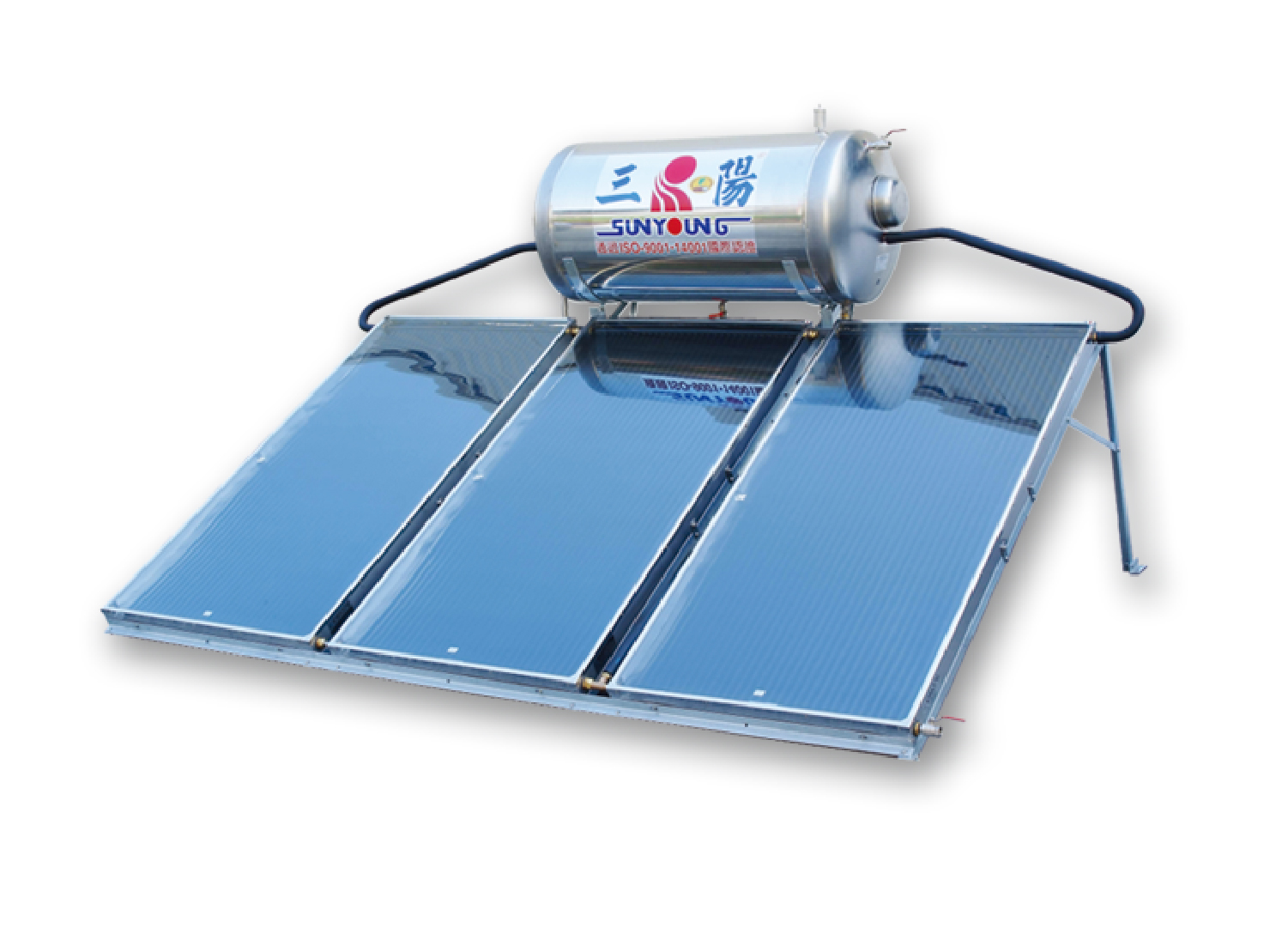 Wishbone enterprise Co Ltd::太陽能熱水器-SH型熱水器-SHN400L3片
